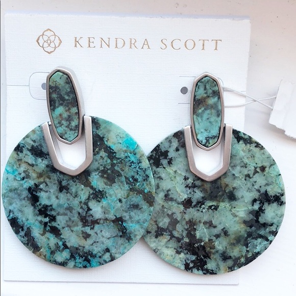 Kendra Scott Didi Turquoise Earrings - Picture 4 of 5